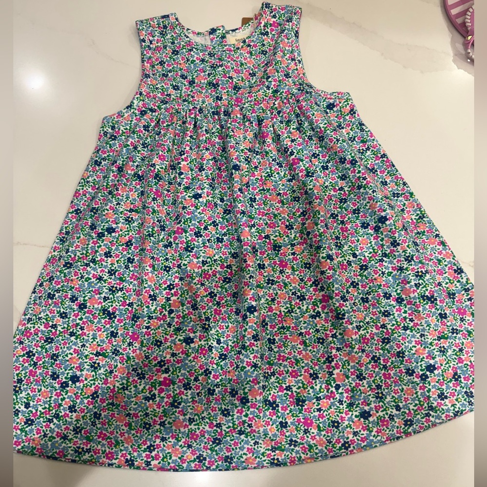 NWT Forever Young Multicolor Floral Kids Dress size 6